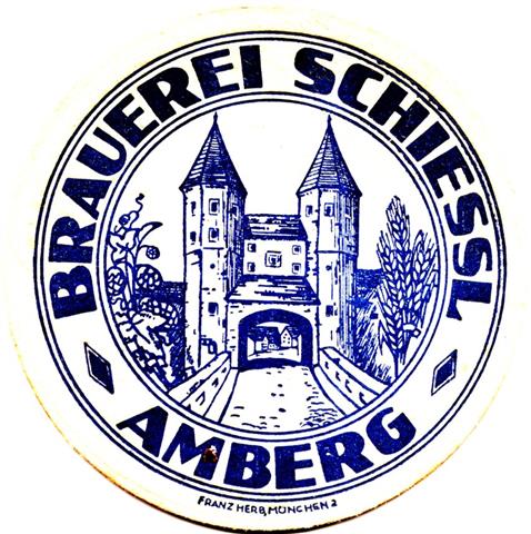 amberg am-by schiessl rund 1a (215-stadttor-blau) 